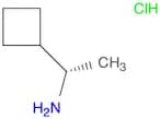 (1S)-1-Cyclobutylethan-1-amine hydrochloride