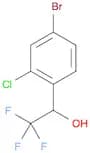 1-(4-bromo-2-chlorophenyl)-2,2,2-trifluoroethan-1-ol