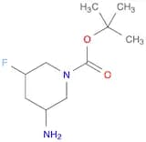 tert-Butyl 3-amino-5-fluoropiperidine-1-carboxylate