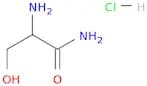 Propanamide, 2-amino-3-hydroxy-, monohydrochloride