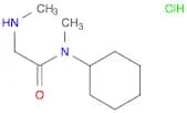 N-Cyclohexyl-N-methyl-2-(methylamino)acetamide hydrochloride