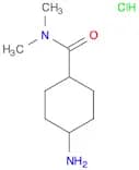 4-Amino-N,N-dimethylcyclohexane-1-carboxamide hydrochloride