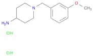 1-[(3-METHOXYPHENYL)METHYL]PIPERIDIN-4-AMINE DIHYDROCHLORIDE