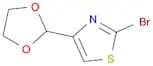 2-bromo-4-(1,3-dioxolan-2-yl)-1,3-thiazole