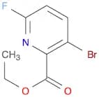 ethyl 3-bromo-6-fluoropyridine-2-carboxylate