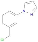 1-[3-(chloromethyl)phenyl]-1H-pyrazole