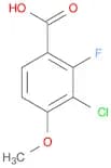3-Chloro-2-fluoro-4-methoxybenzoic acid