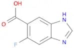 5-Fluoro-1H-1,3-benzodiazole-6-carboxylic acid