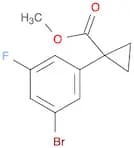 Methyl 1-(3-bromo-5-fluorophenyl)cyclopropane-1-carboxylate