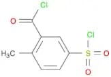 5-(Chlorosulfonyl)-2-methylbenzoyl chloride