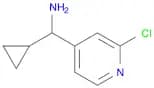 (2-Chloropyridin-4-yl)(cyclopropyl)methanamine