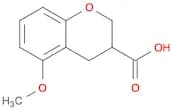 5-methoxy-3,4-dihydro-2H-1-benzopyran-3-carboxylic acid