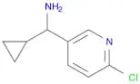 (6-Chloropyridin-3-yl)(cyclopropyl)methanamine