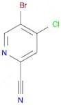 5-bromo-4-chloropyridine-2-carbonitrile