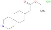 Ethyl 2-{3-azaspiro[5.5]undecan-9-yl}acetate hydrochloride