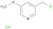 3-(Chloromethyl)-5-Methoxypyridine Hydrochloride