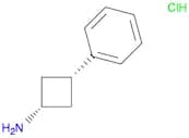 3-phenylcyclobutan-1-amine hydrochloride, cis