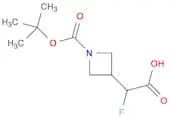 2-(1-[(tert-Butoxy)carbonyl]azetidin-3-yl)-2-fluoroacetic acid