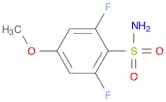2,6-difluoro-4-methoxybenzene-1-sulfonamide