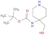 tert-Butyl [4-(hydroxymethyl)piperidin-4-yl]carbamate