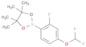 2-[4-(DIFLUOROMETHOXY)-2-FLUOROPHENYL]-4,4,5,5-TETRAMETHYL-1,3,2-DIOXABOROLANE