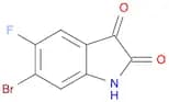 6-Bromo-5-fluoro-1H-indole-2,3-dione