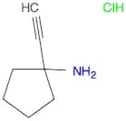1-Ethynylcyclopentan-1-amine hydrochloride