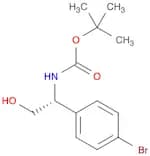 tert-butyl N-[(1R)-1-(4-bromophenyl)-2-hydroxyethyl]carbamate