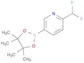 2-(difluoromethyl)-5-(4,4,5,5-tetramethyl-1,3,2-dioxaborolan-2-yl)pyridine
