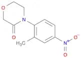 4-(2-Methyl-4-nitrophenyl)morpholin-3-one