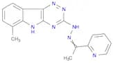6-Methyl-3-(2-(1-(pyridin-2-yl)ethylidene)hydrazinyl)-5H-[1,2,4]triazino[5,6-b]indole