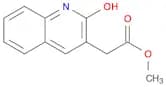 Methyl 2-(2-oxo-1,2-dihydroquinolin-3-yl)acetate