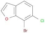 Benzofuran, 7-bromo-6-chloro-