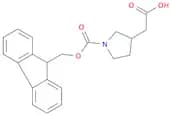 2-(1-(((9H-Fluoren-9-yl)methoxy)carbonyl)pyrrolidin-3-yl)acetic acid