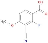 3-Cyano-2-fluoro-4-methoxybenzoic acid