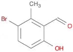 3-Bromo-6-hydroxy-2-methylbenzaldehyde