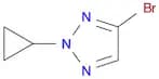 4-Bromo-2-cyclopropyl-2H-1,2,3-triazole