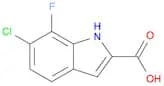 6-Chloro-7-Fluoro-1H-Indole-2-Carboxylic Acid