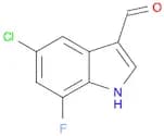 5-Chloro-7-fluoro-1H-indole-3-carbaldehyde