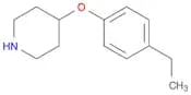4-(4-ethylphenoxy)piperidine
