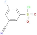 3-Cyano-5-fluorobenzene-1-sulfonyl chloride