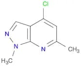 4-Chloro-1,6-dimethyl-1H-pyrazolo[3,4-b]pyridine