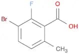 3-Bromo-2-Fluoro-6-Methyl-Benzoic Acid