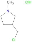 3-(Chloromethyl)-1-methylpyrrolidine hydrochloride