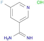 5-Fluoropyridine-3-carboximidamide hydrochloride
