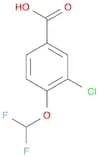 3-chloro-4-(difluoromethoxy)benzoic acid