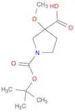 1-[(tert-butoxy)carbonyl]-3-methoxypyrrolidine-3-carboxylic acid