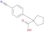 1-(4-Cyanophenyl)cyclopentanecarboxylic acid
