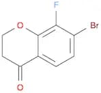 7-bromo-8-fluoro-3,4-dihydro-2H-1-benzopyran-4-one