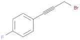 1-(3-Bromo-prop-1-ynyl)-4-fluoro-benzene